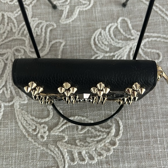 Christian Louboutin Authentic Panettone Studded Black Leather Wallet with COA - Picture 8 of 16